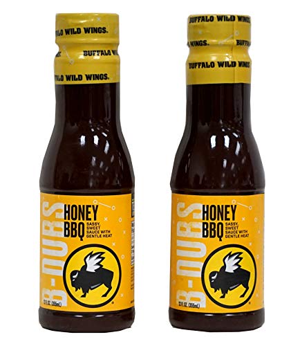 Buffalo Wild Wings Honey BBQ Sauce, 12 Fluid Ounce (Pack of 2) 2