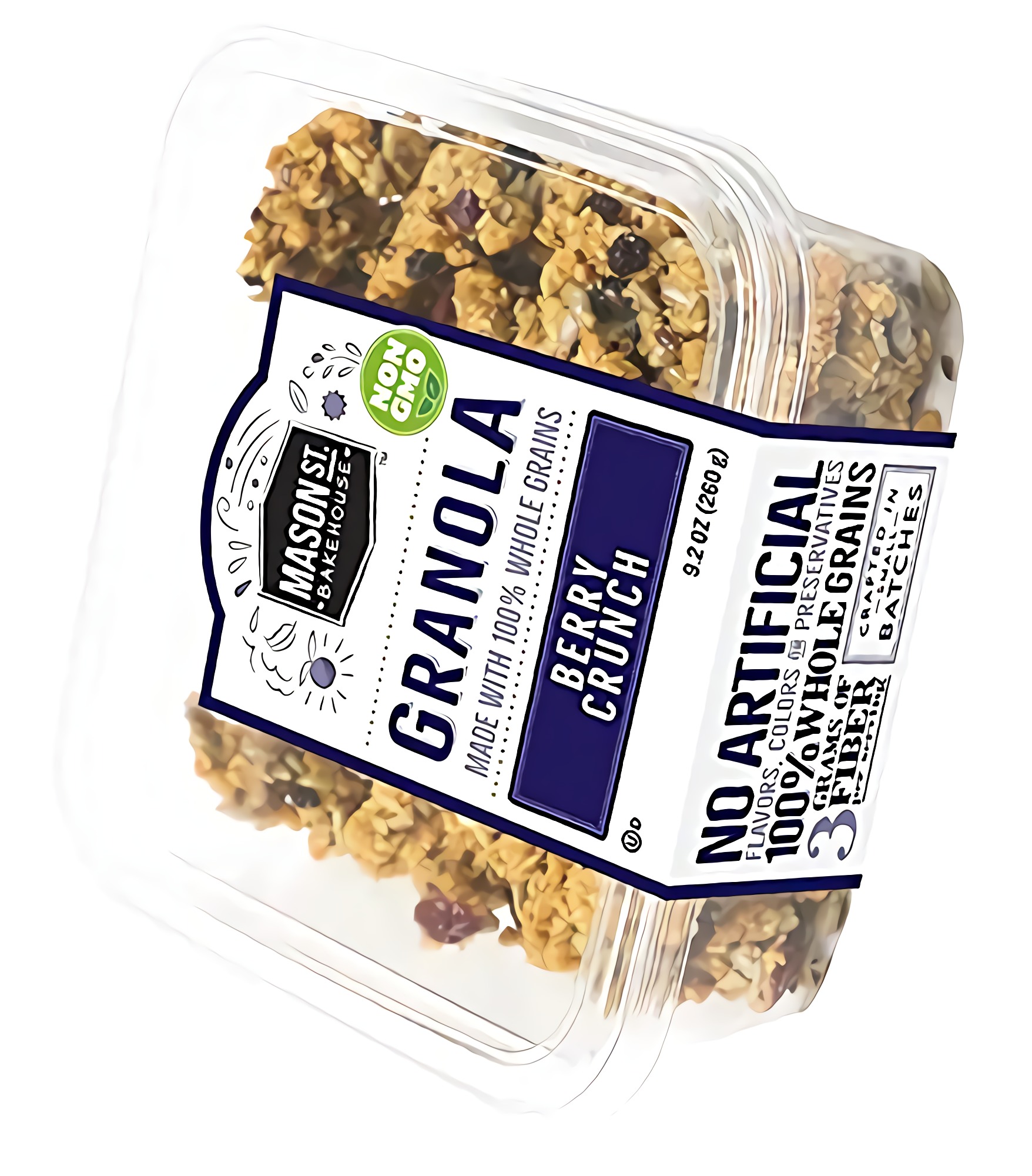 Mason Street Bakehouse Granola | Berry Crunch | 9.2 Oz | Pack of 20 6