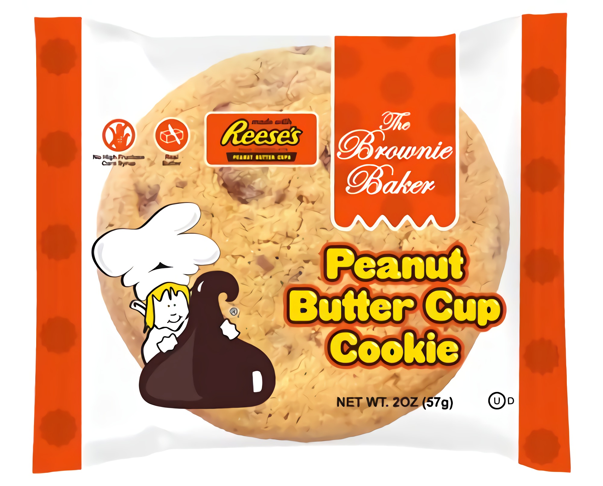 The Brownie Baker Peanut Butter Cup Cookies | 2 Ounce | 12 Count 3