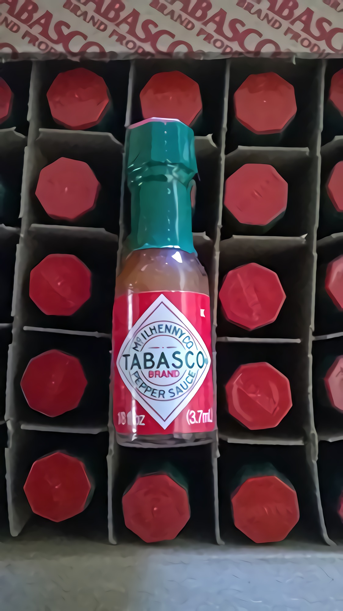 TABASCO brand Miniature Hot Sauce Bottles - Case Of 144 2