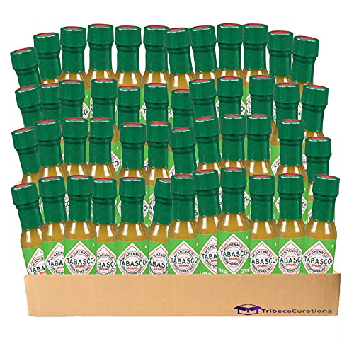 Miniature Bottles of Jalapeno Sauce   | 1/8 Fl Oz Mini Glass Bottles | 24 Count 2