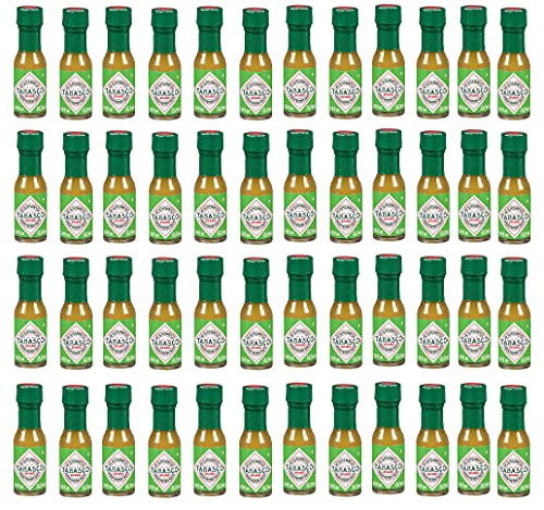 Miniature Bottles of Jalapeno Sauce   | 1/8 Fl Oz Mini Glass Bottles | 24 Count 3