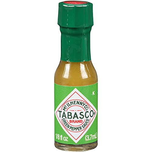Miniature Bottles of Jalapeno Sauce   | 1/8 Fl Oz Mini Glass Bottles | 24 Count 4