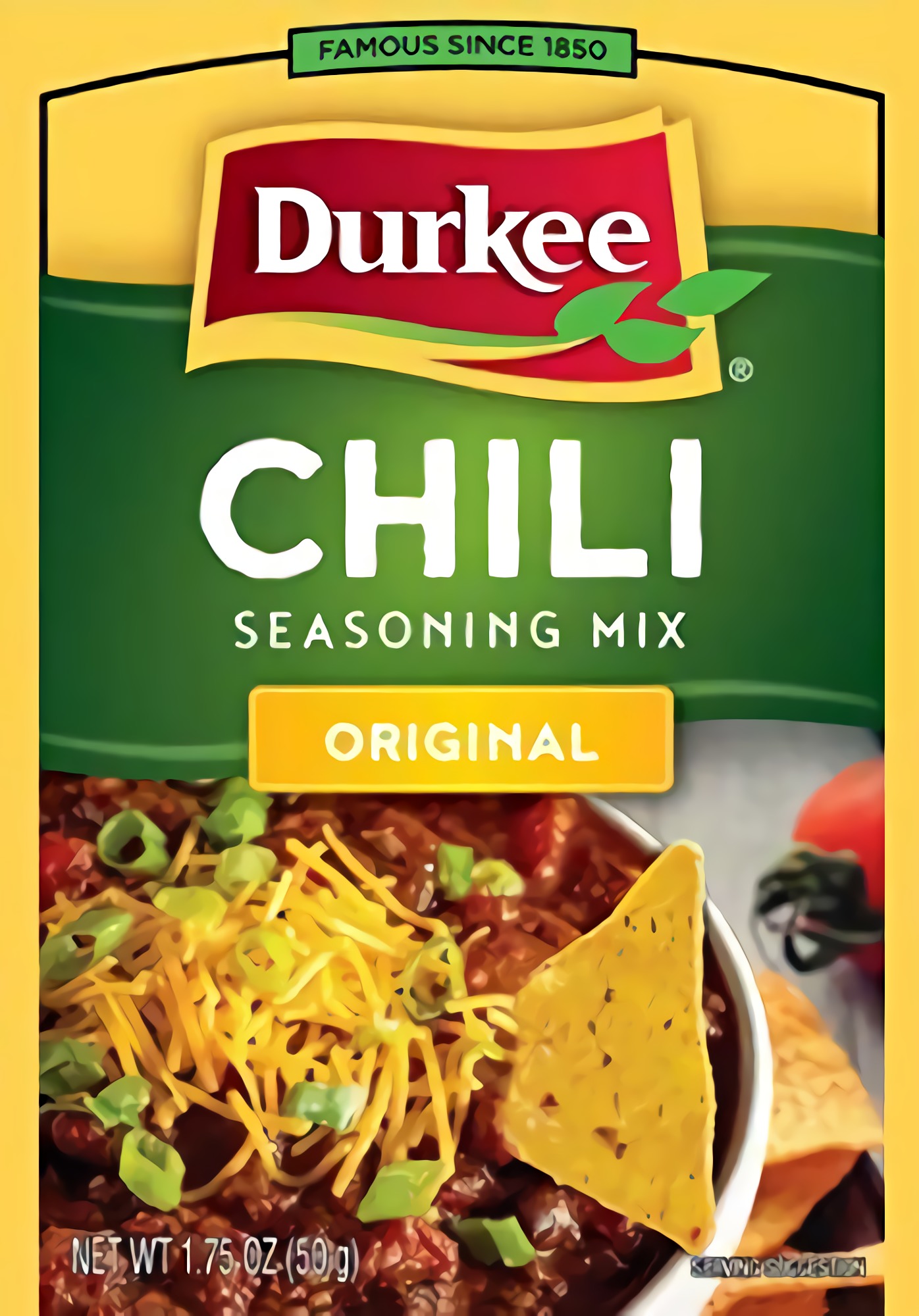 Durkee Original Chili Seasoning  Mix, 1.75-Ounces Packages (Pack of 18)