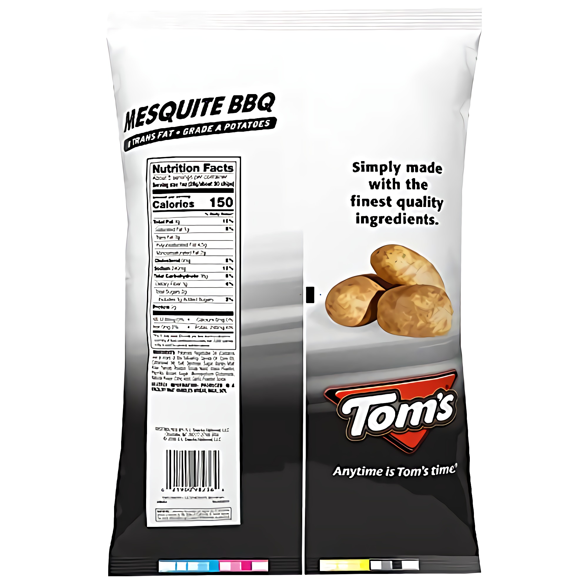 Tom's Potato Chips, 5 Oz | 3 Count (Mesquite BBQ) 2