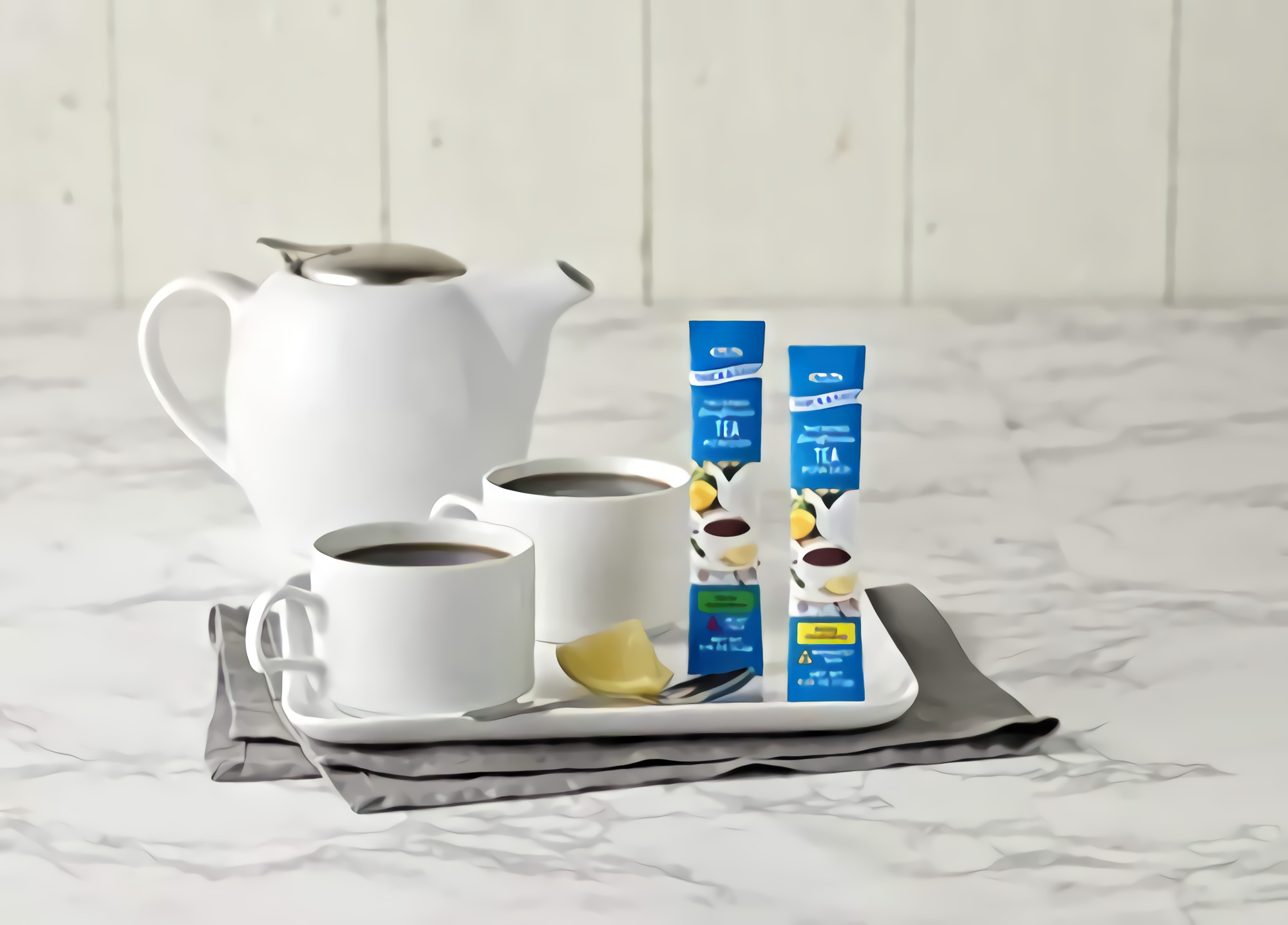 Thick & Easy Decaffeinated Beverage Thickener 0.18 oz. Tea Flavor Powder Nectar, Case of 72 3