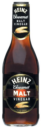 Heinz Malt Vinegar, 12-Ounce Glass Bottles (Pack of 4)