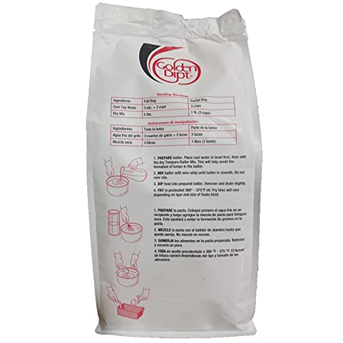 Golden Dipt Tempura Batter Mix | 5 Pound Bag 3