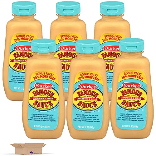 Famous Sauce by Durkee   12 Ounce | Pack of 6 2