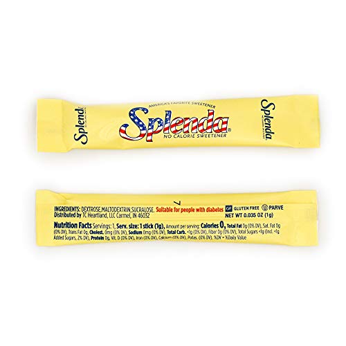 Splenda No Calorie Sweetener Cafe Stick, 1 Gram -- 2000 per case. 3