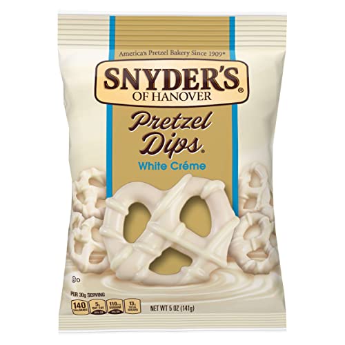 Snyder's of Hanover | White Creme Pretzel Dips | 5 Ounce | Case of 8 (With Clip Strip) 3
