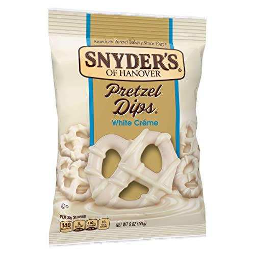 Snyder's of Hanover | White Creme Pretzel Dips | 5 Ounce | Case of 8 (With Clip Strip) 4