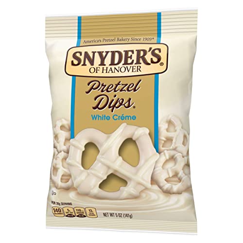 Snyder's of Hanover | White Creme Pretzel Dips | 5 Ounce | Case of 8 (With Clip Strip) 6