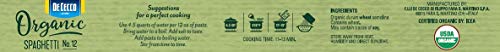 De Cecco Organic Pasta, Spaghetti No.12, 12 Ounce (Pack of 12) 2