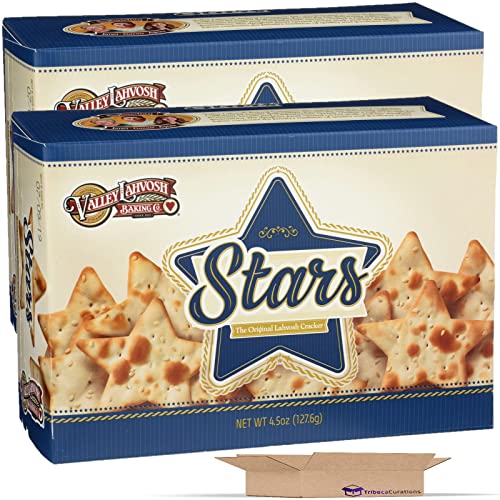 Star Crackers by Valley Lahvosh Value Pack   | 4.5 oz | Pack of 2