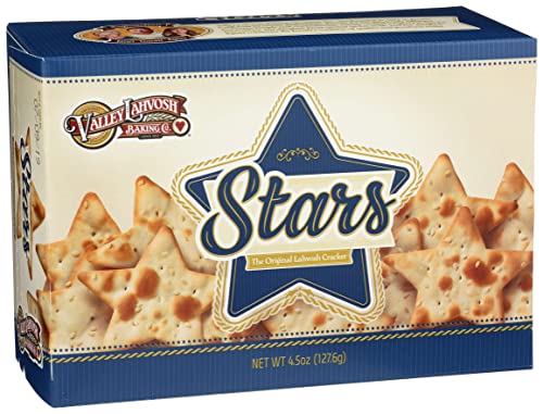 Star Crackers by Valley Lahvosh Value Pack   | 4.5 oz | Pack of 2 4