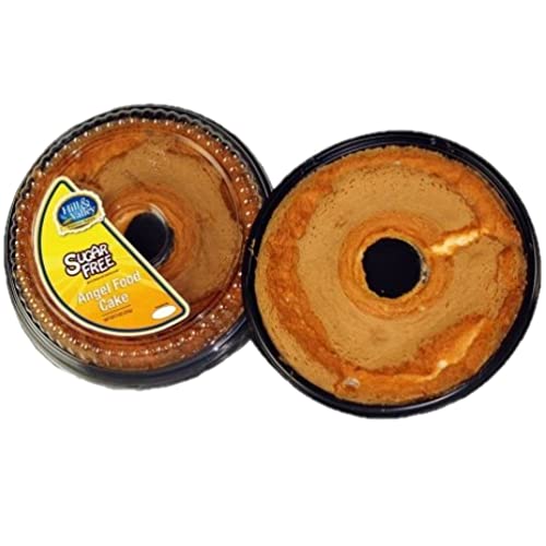 HIll & Valley Sugar Free Angel Food Cake | 9 Oz | Pack of 2 5