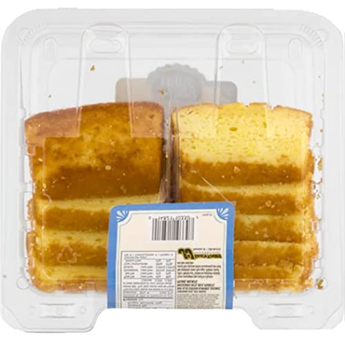 Hill & Valley Sugar Free Sliced Creme Cake | Lemon | 16 Oz | Pack of 2 4