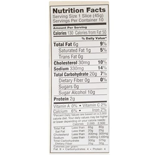 Hill & Valley Sugar Free Sliced Creme Cake | Lemon | 16 Oz | Pack of 2 5