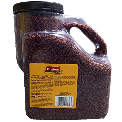 Durkee Imitation Bacon Bits | 4.5 Pound Jug 3