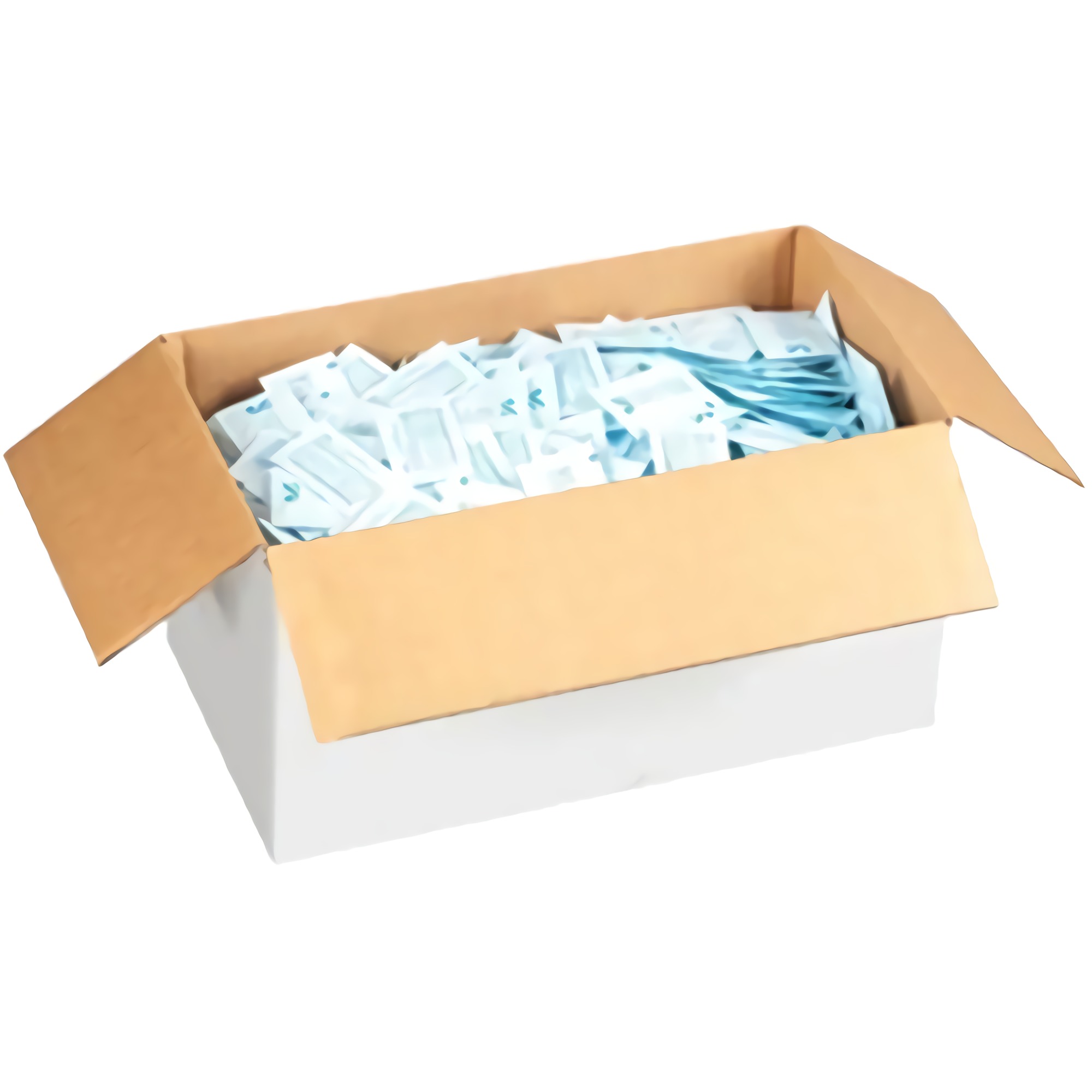 Zero Calorie Sugar Substitute Blue Packets by Wee-Cal | 1 Gram | 2000 Count Case 3