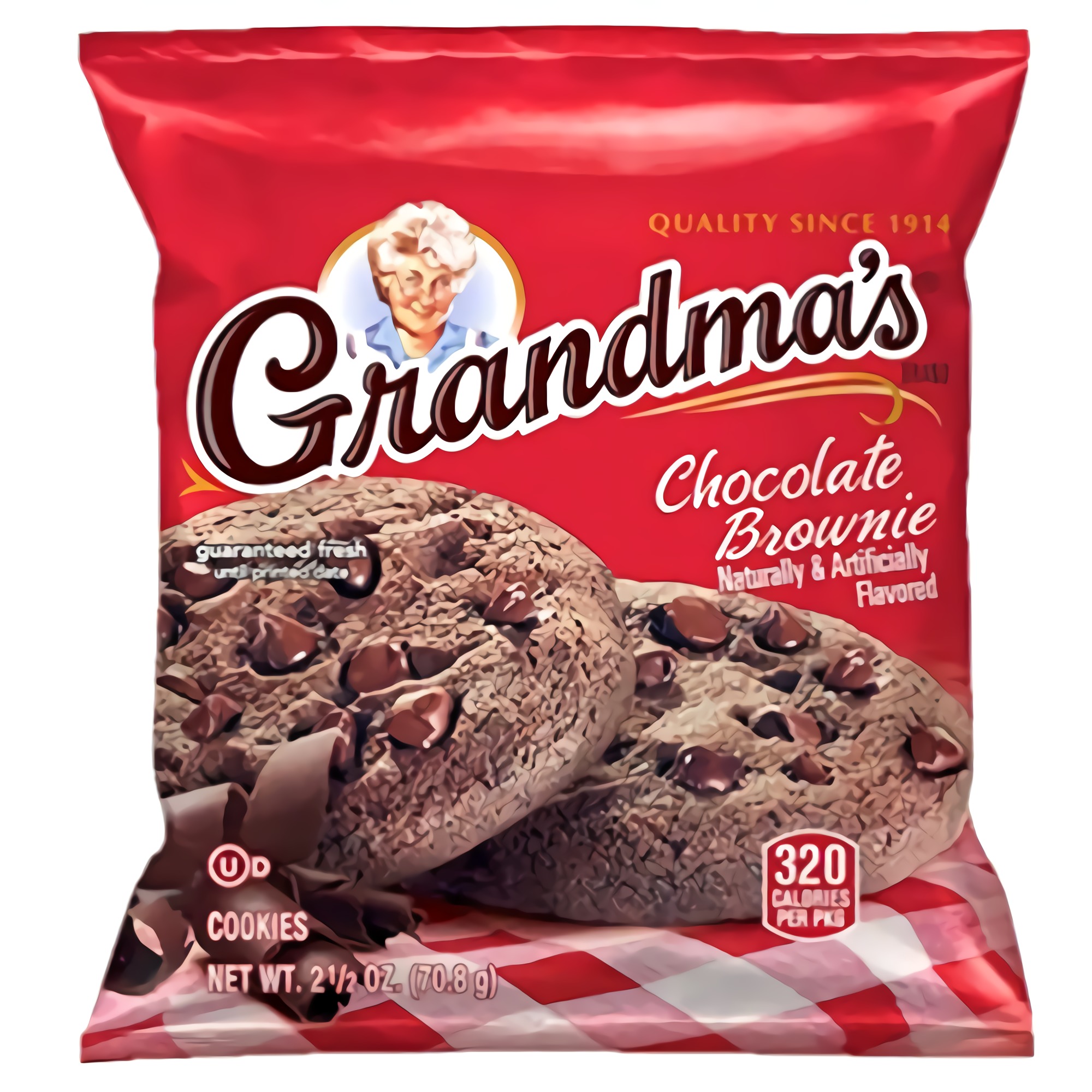 Chocolate Brownie Grandma's Cookies Value Pack, 2.5 Oz | Pack of 30 2