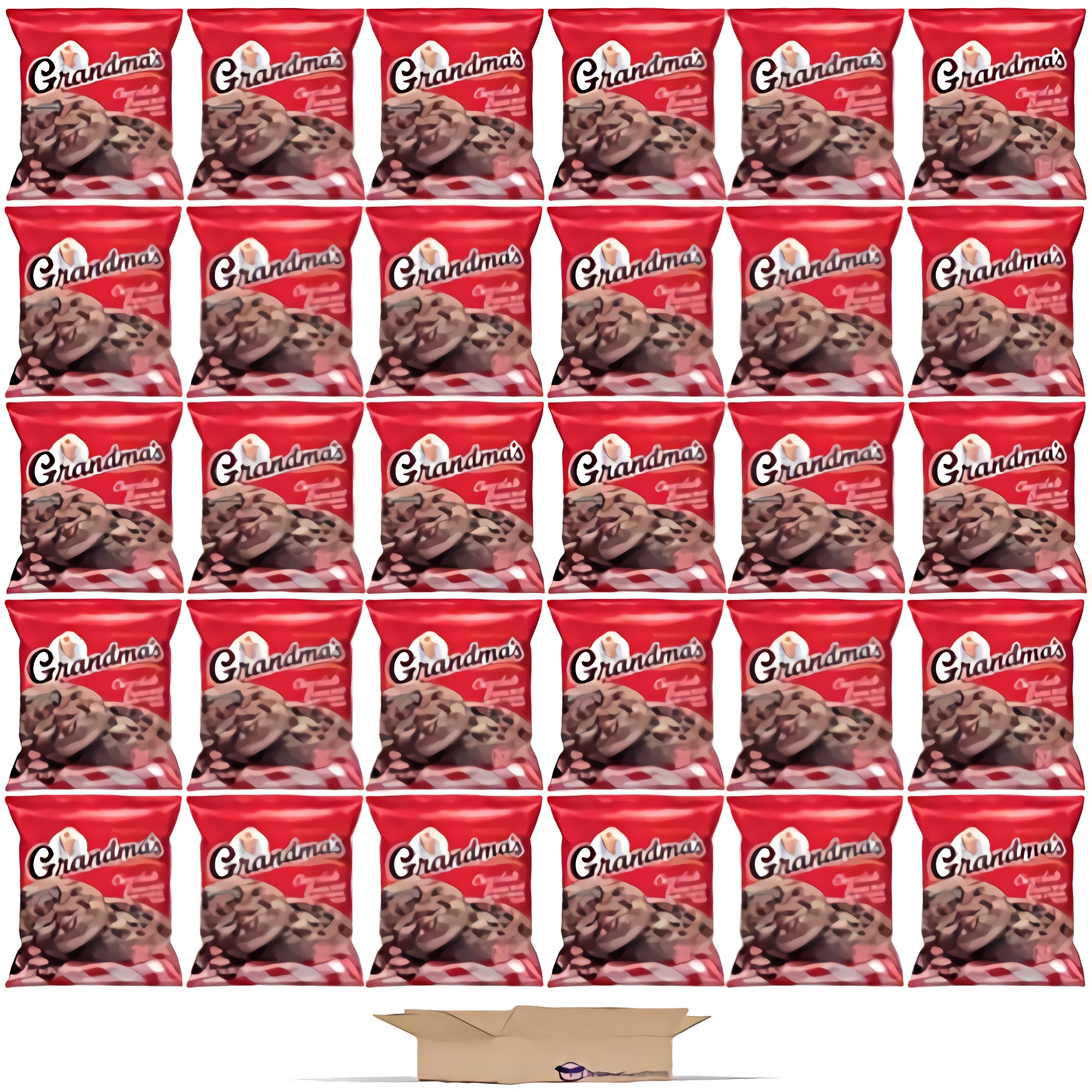 Chocolate Brownie Grandma's Cookies Value Pack, 2.5 Oz | Pack of 30 3