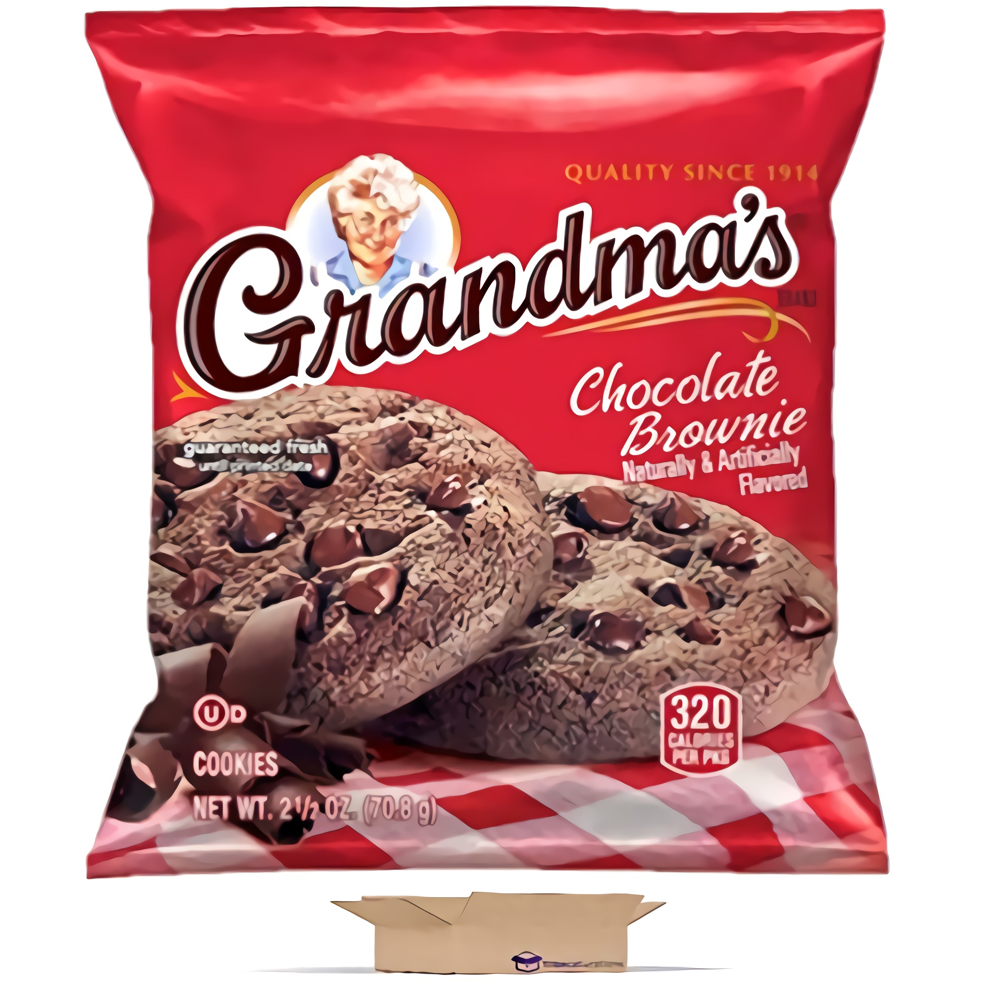 Chocolate Brownie Grandma's Cookies Value Pack, 2.5 Oz | Pack of 30 4