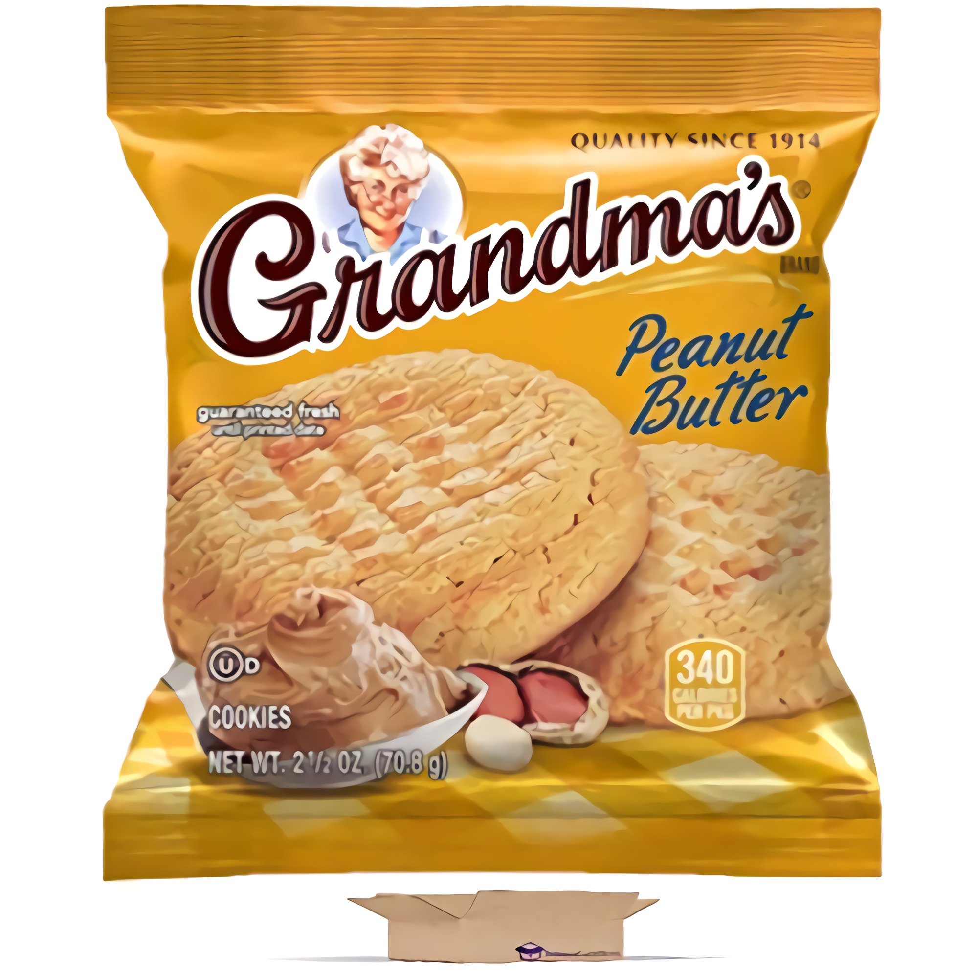 Cookies by Grandma's Value Pack 2.5 Ounce | Pack of 30 (Peanut Butter) 4