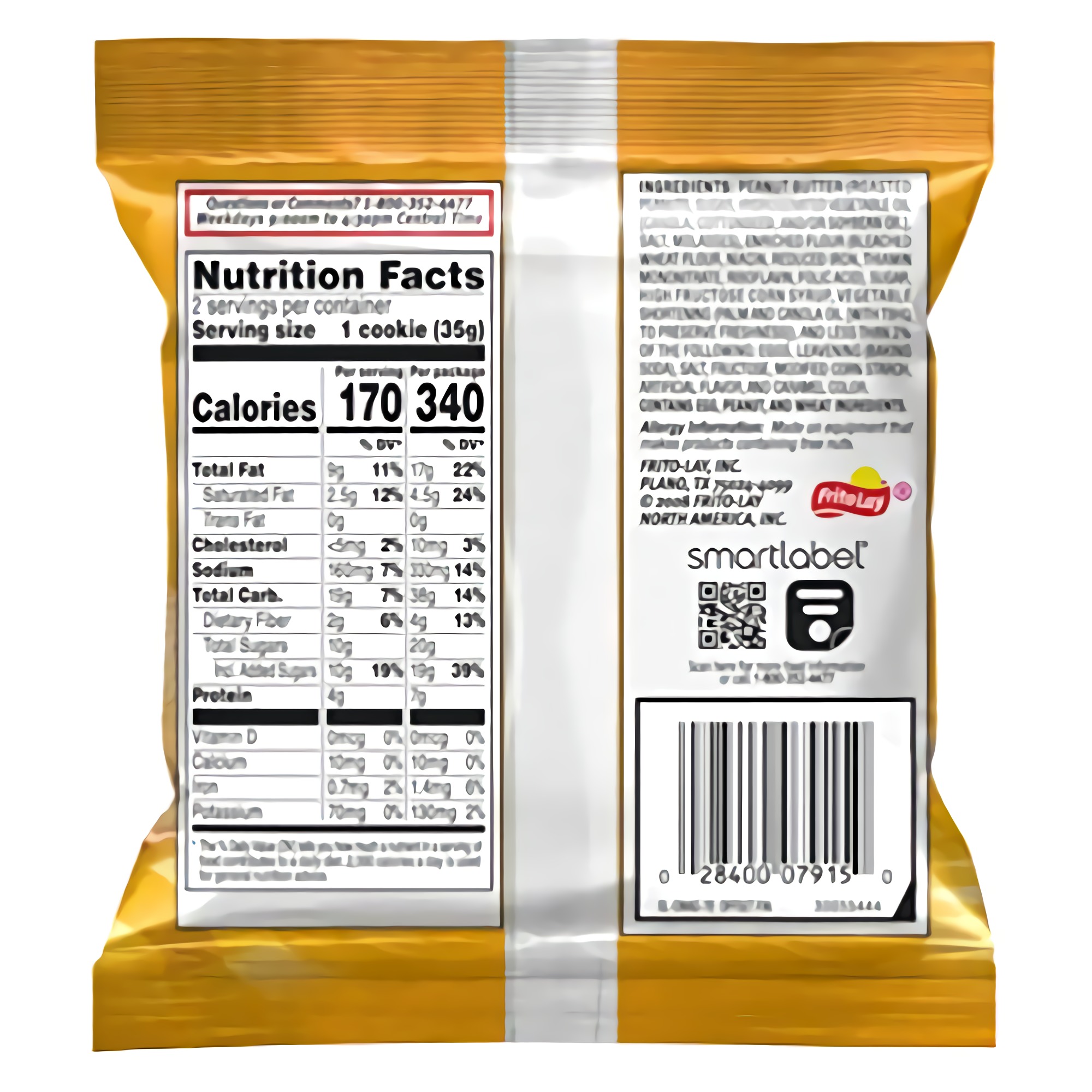 Cookies by Grandma's Value Pack 2.5 Ounce | Pack of 30 (Peanut Butter) 6