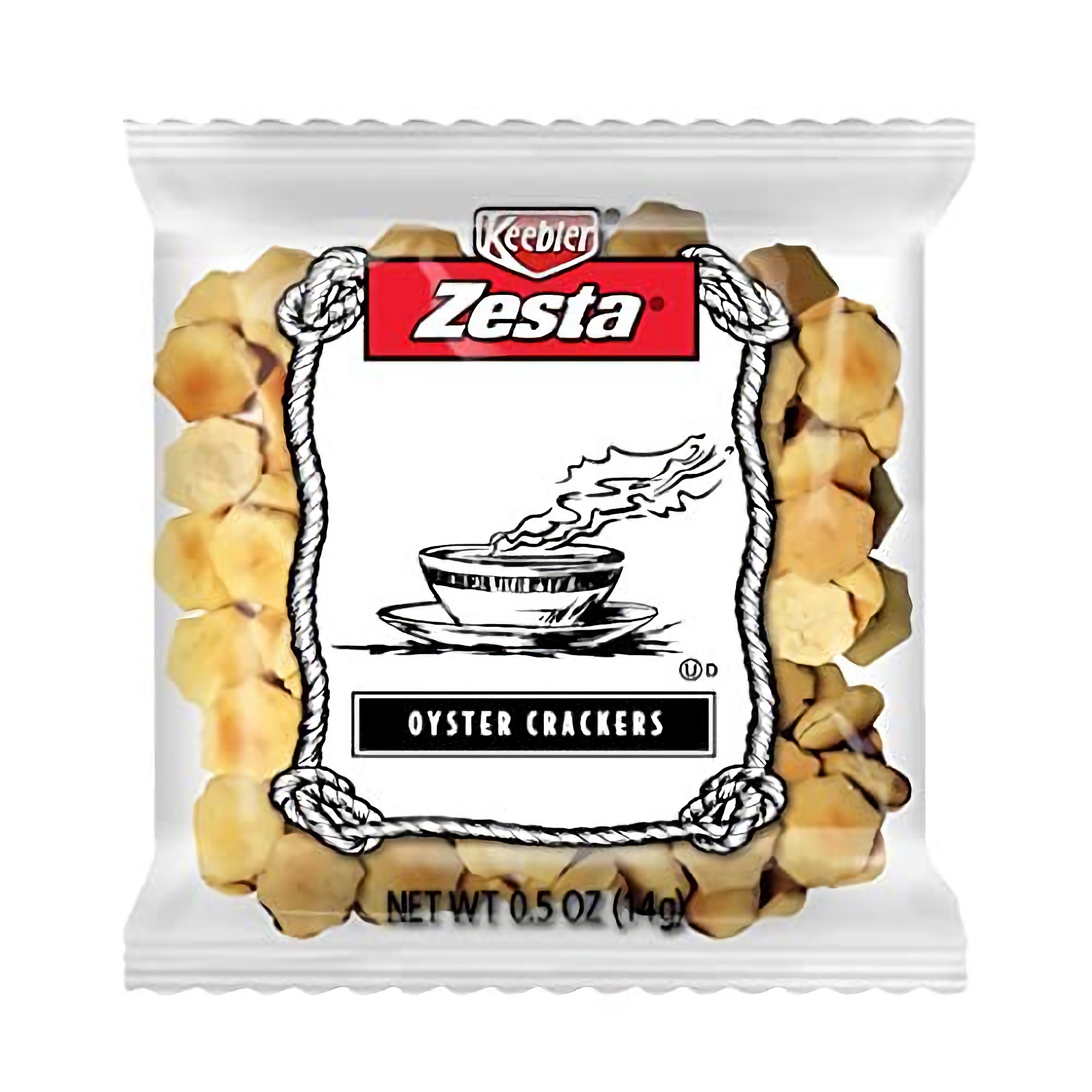 Zesta Oyster Crackers Portion Packs | .5 Ounce Packet | Pack of 50 2