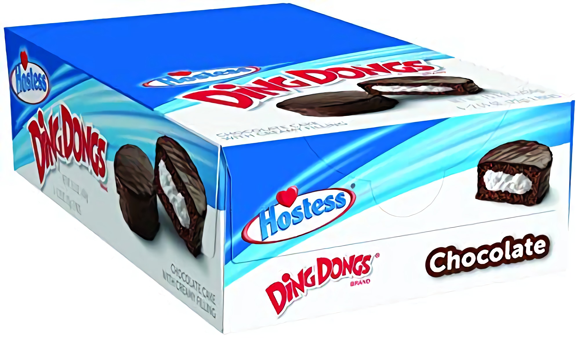 Hostess Ding Dongs, Original Chocolate, 2.55 Ounce, 6 Count 2