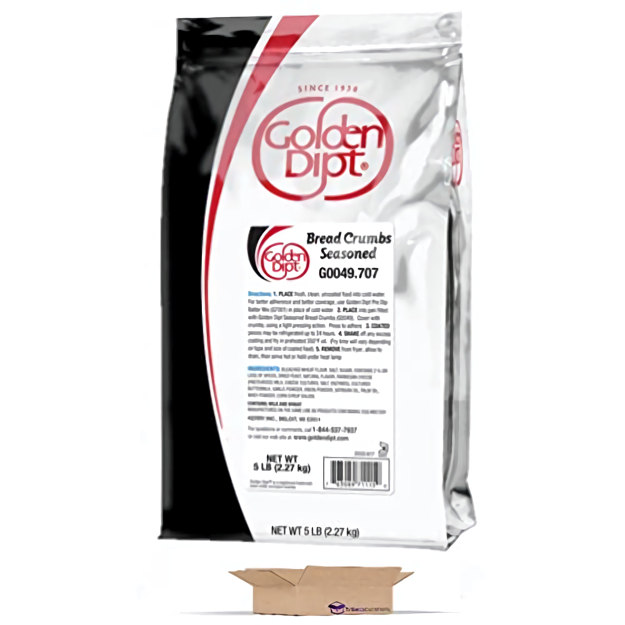 Seasoned Bread Crumbs by Golden Dipt | Bulk 4 Pound Bag 3