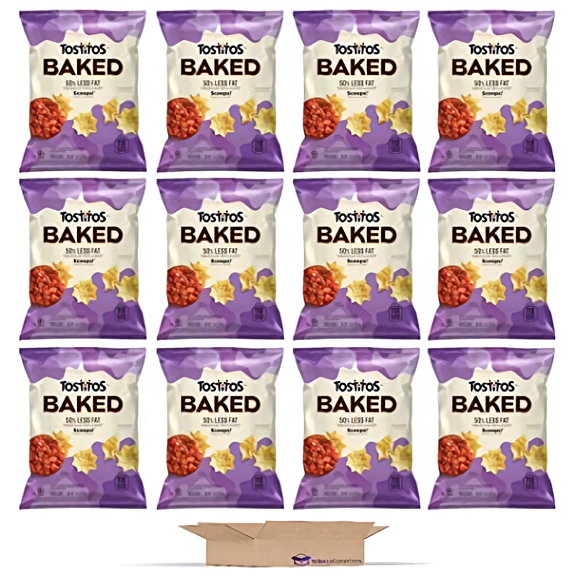 Tostitos Baked Scoops Tortilla Chips Single Serve Bags, .875 Oz, 12 Pack 3