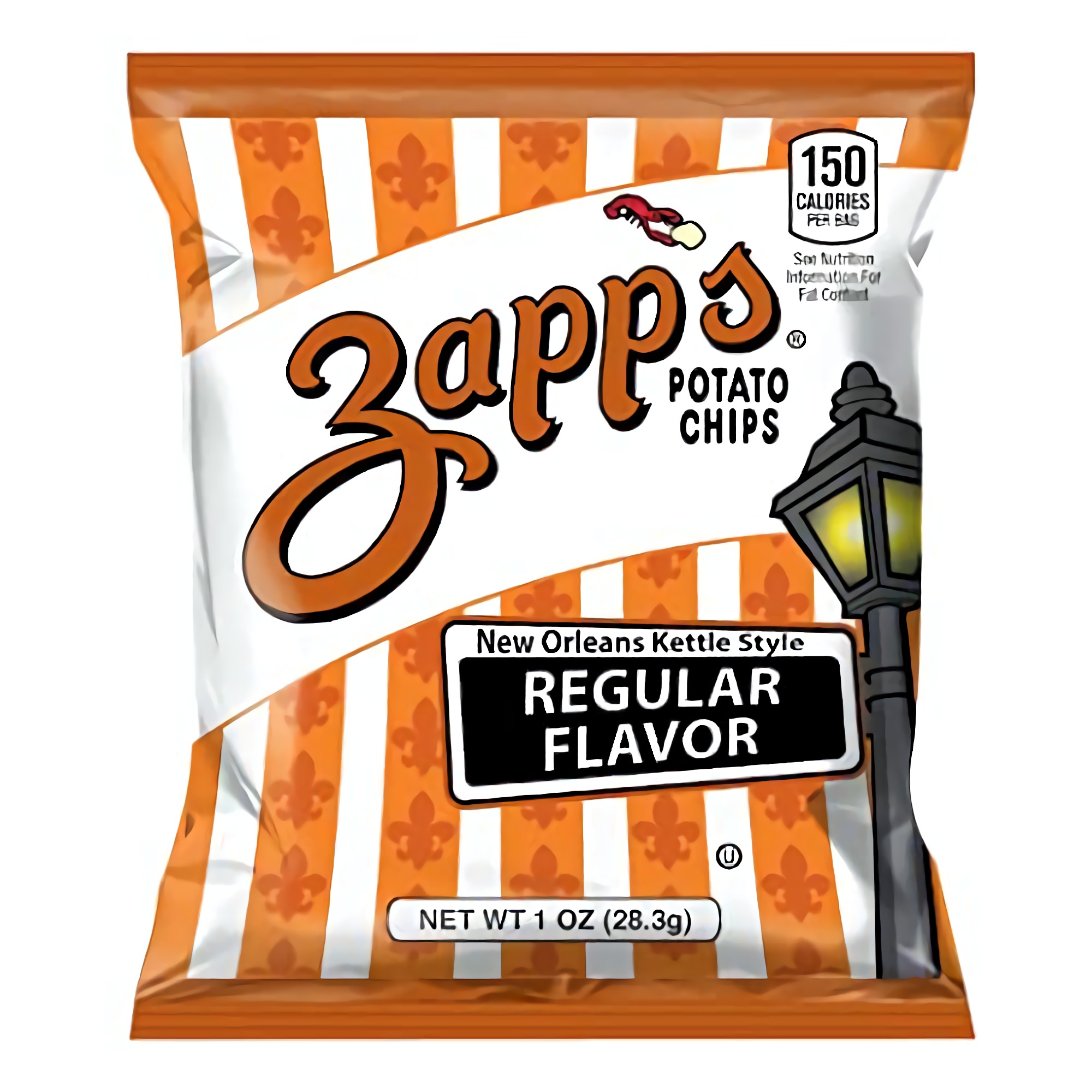 Zapps Regular Chips, 1-Ounce Bags (Pack of 60) 2
