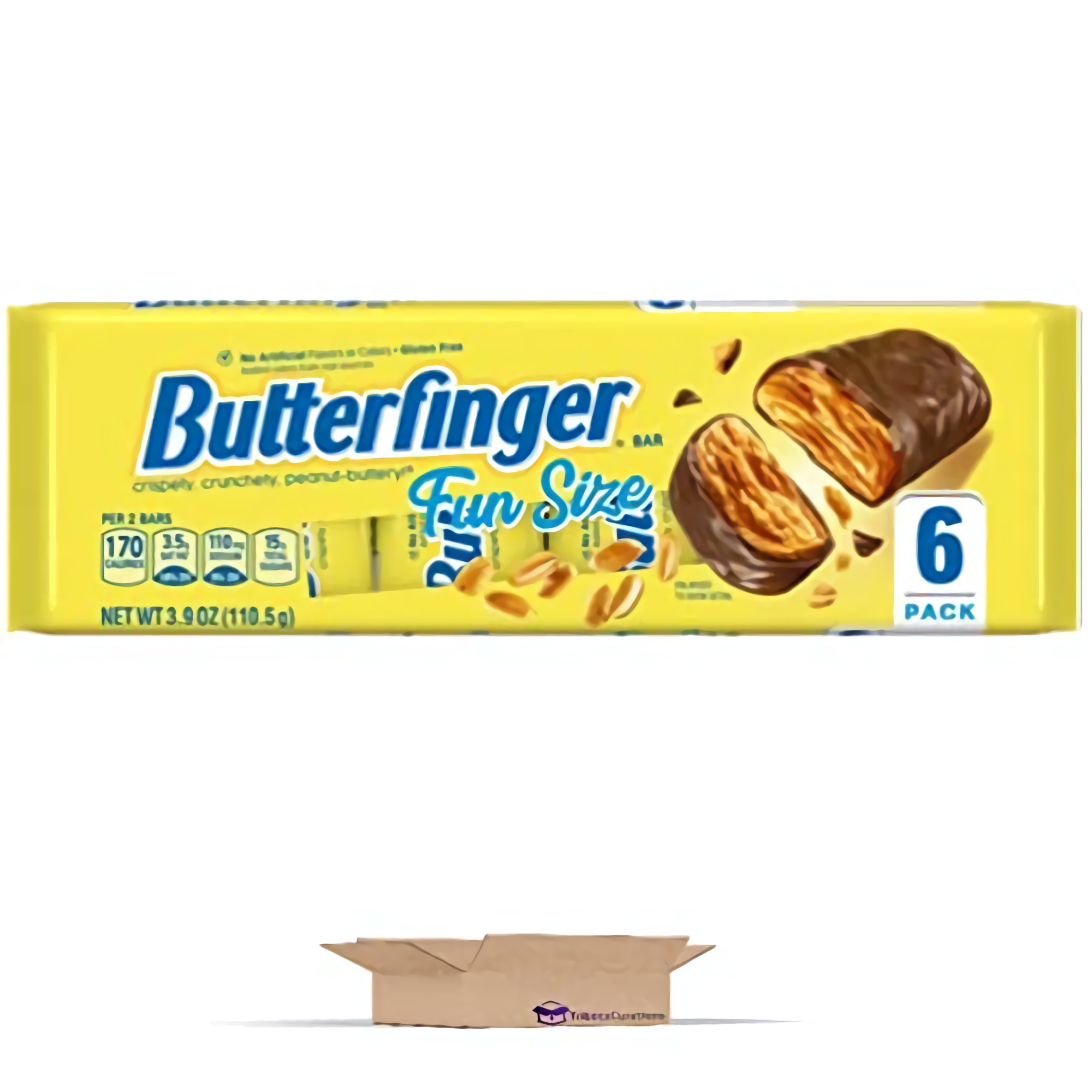 Buttefinger Fun Size Butter fingers | 6 Count Multi Pack | 3.9 Ounce | Pack of 8 (48 Total Butter fingers) 4