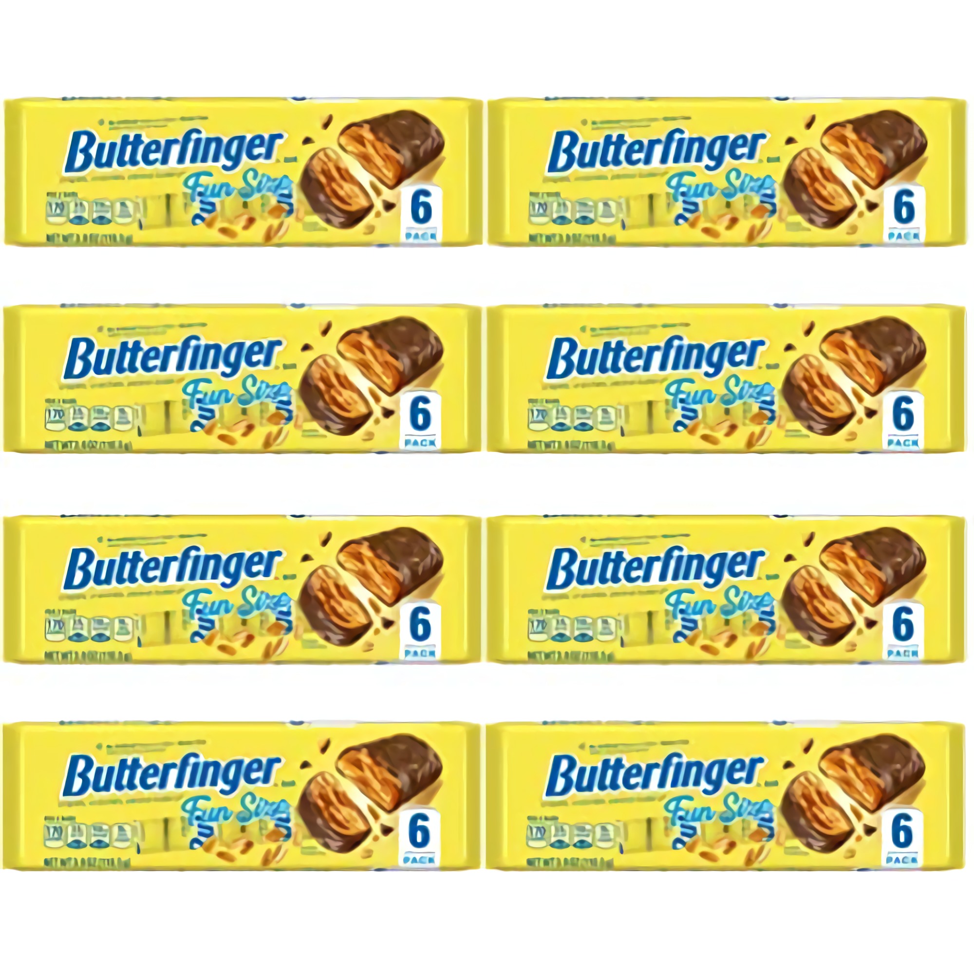 Buttefinger Fun Size Butter fingers | 6 Count Multi Pack | 3.9 Ounce | Pack of 8 (48 Total Butter fingers) 5