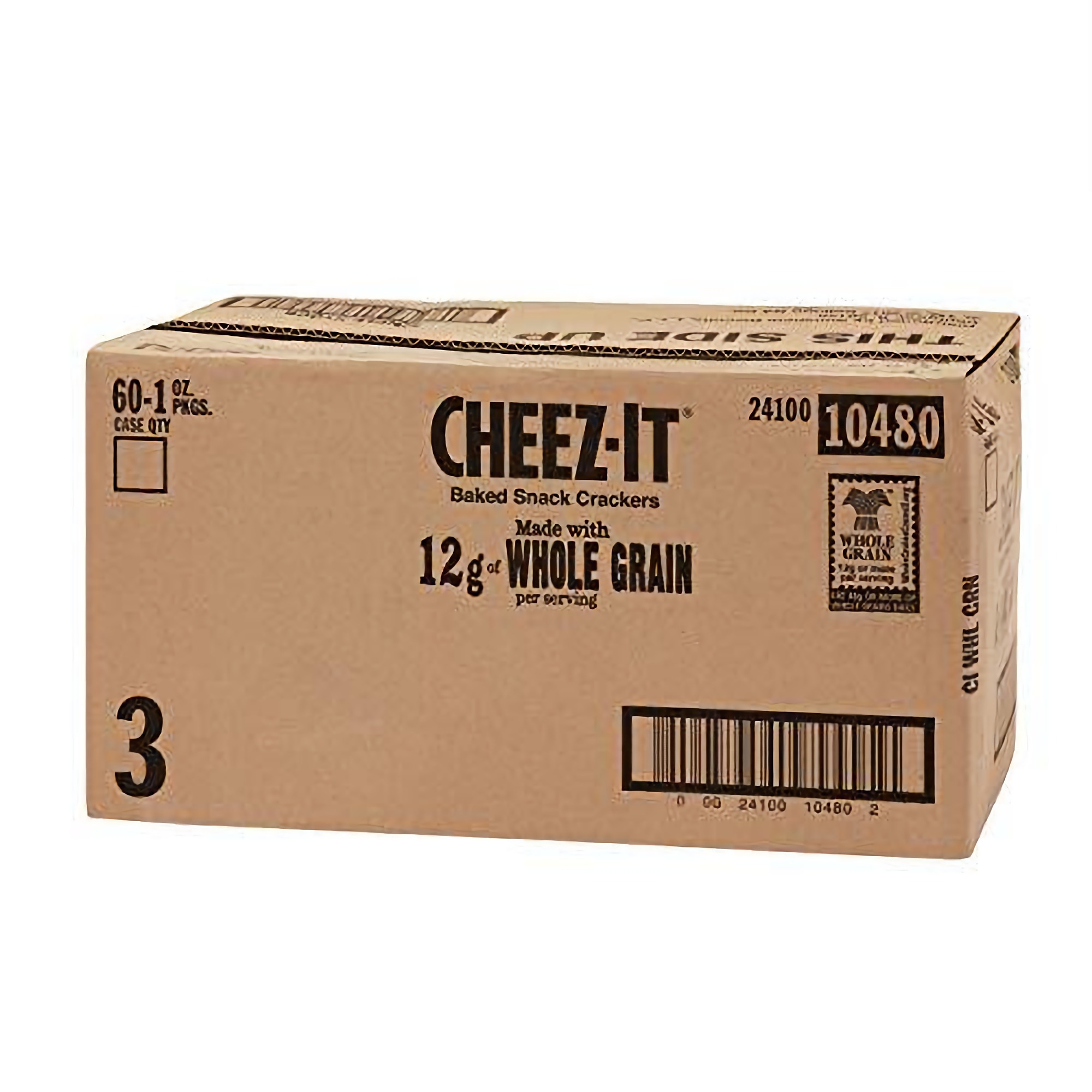 Cheez-It Crackers Made with Whole Grain, 1 Ounce, 60 Count 3
