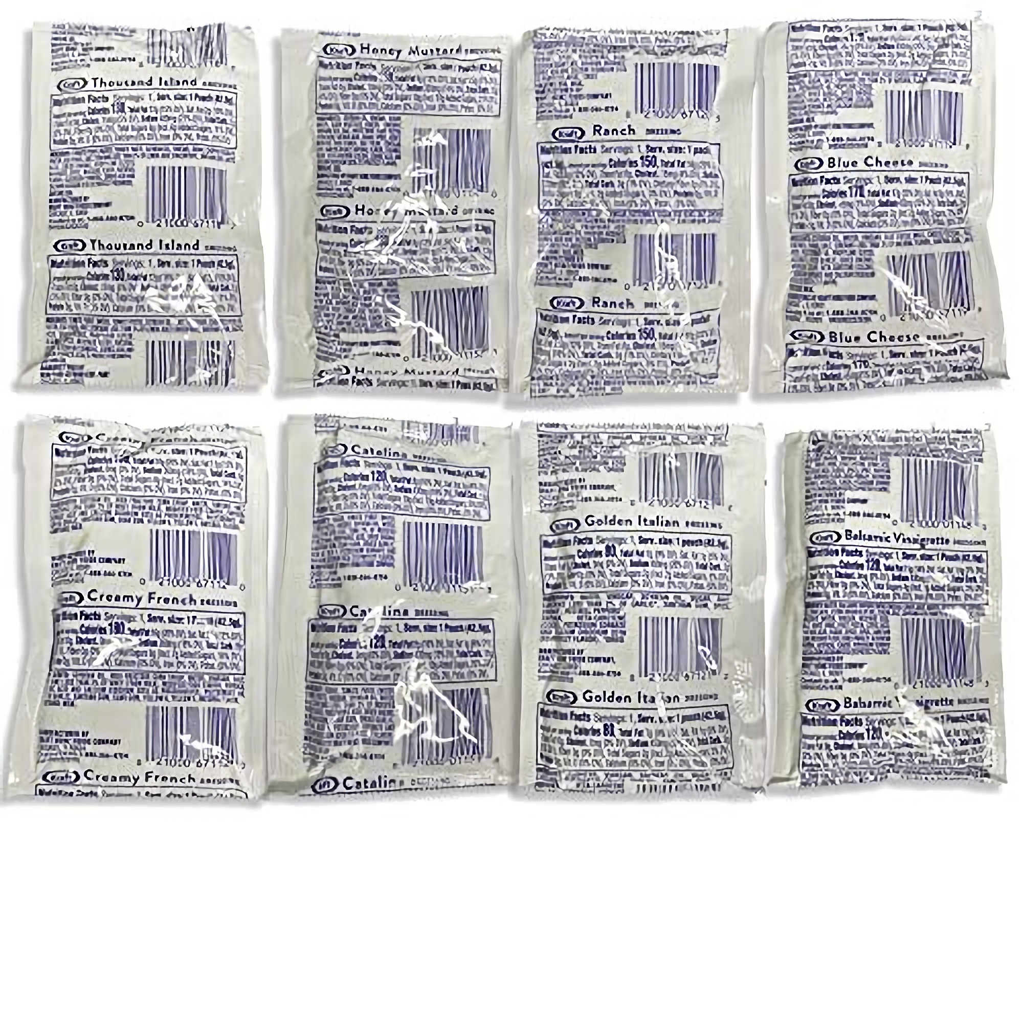 Salad Dressing Variety by Kraft | 8 Flavors, 1.5 Oz. Packets | Pack of 24 4