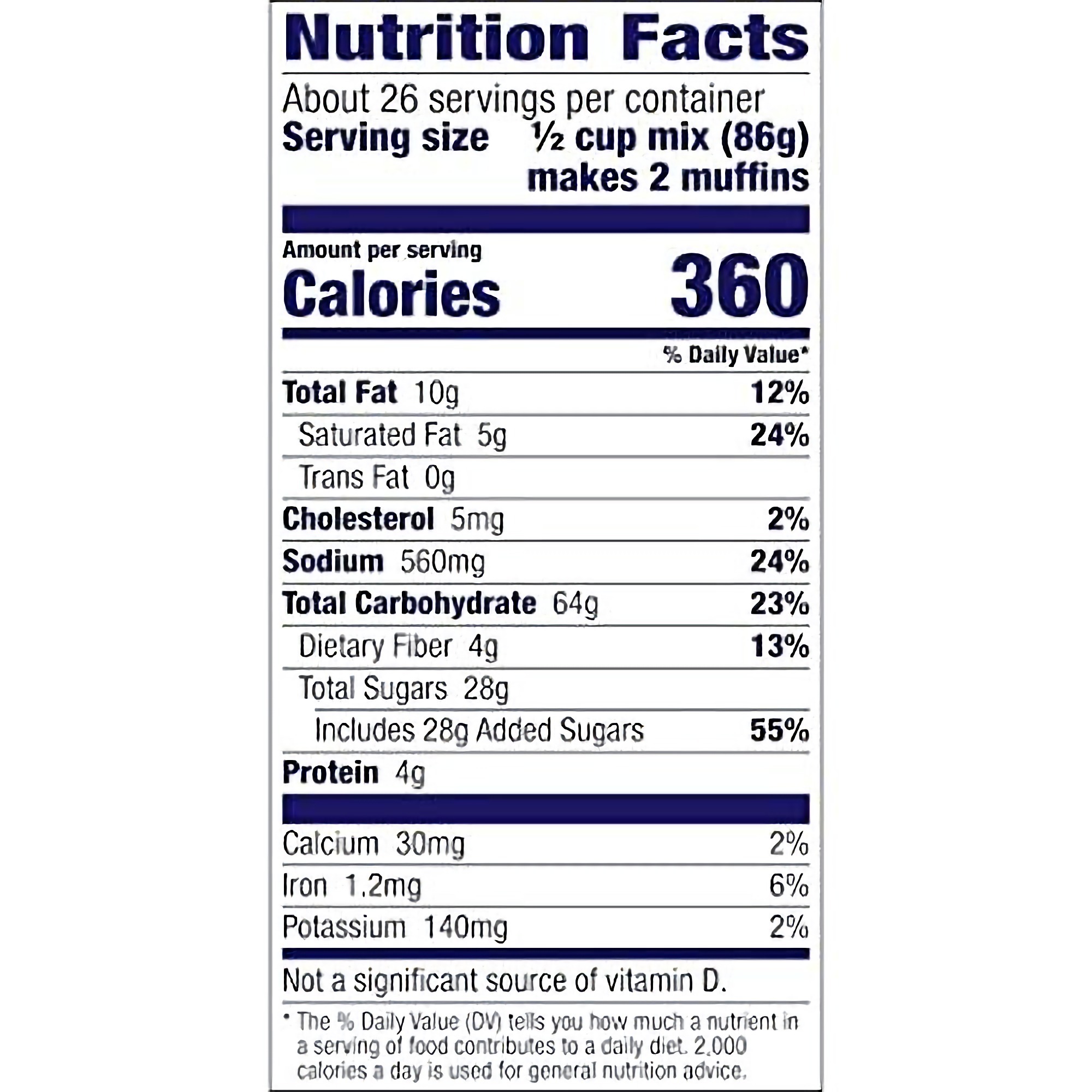 Whole Grain Variety Muffin Mix by Gold Medal | 5 Pound Box 3