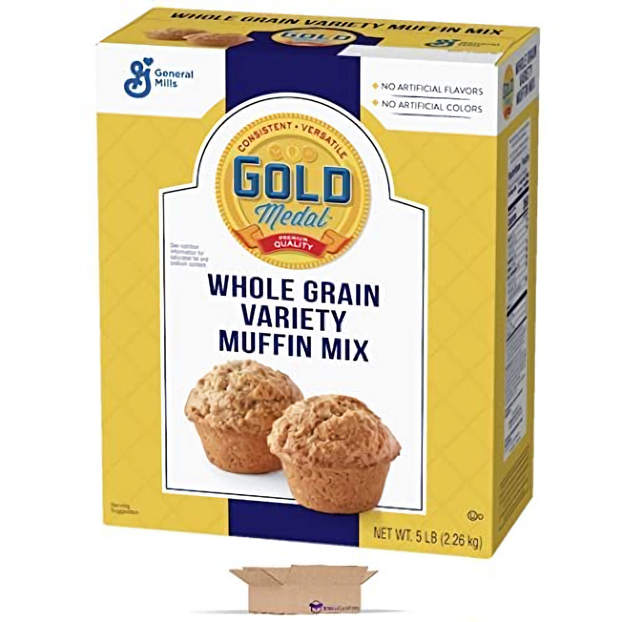 Whole Grain Variety Muffin Mix by Gold Medal | 5 Pound Box 6