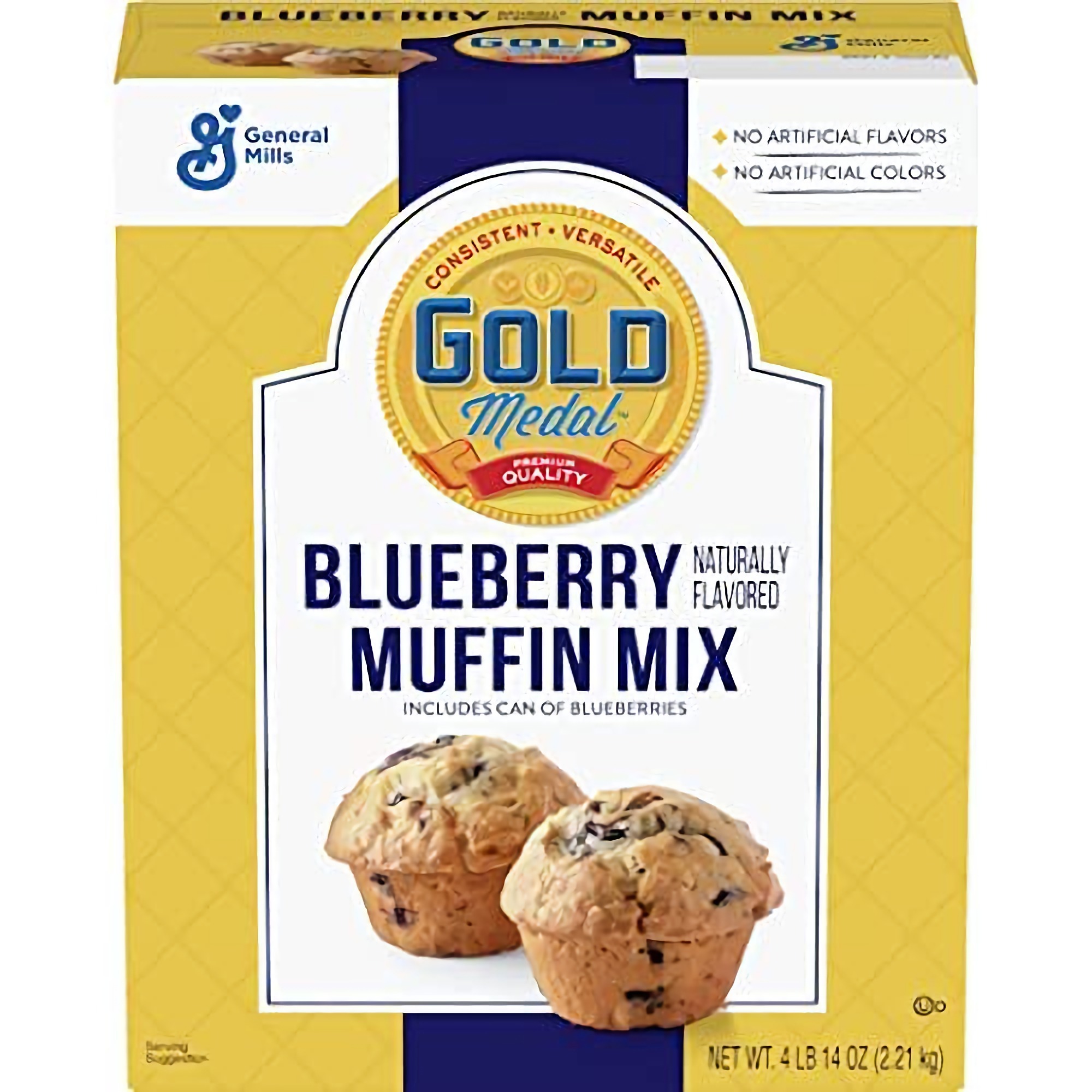 Gold Medal Blueberry Muffin Mix, Professional | 5 Pounds