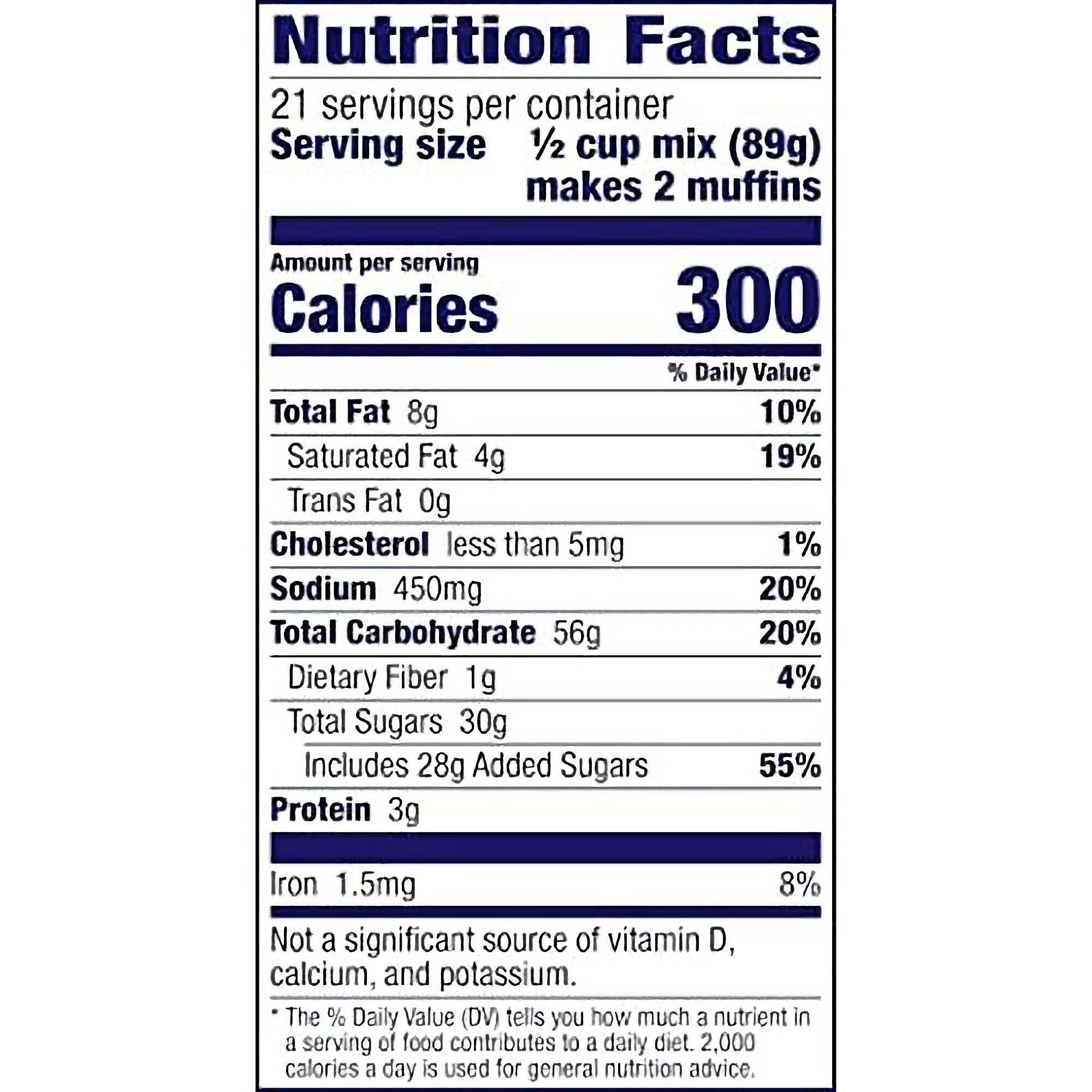 Gold Medal Blueberry Muffin Mix, Professional | 5 Pounds 3