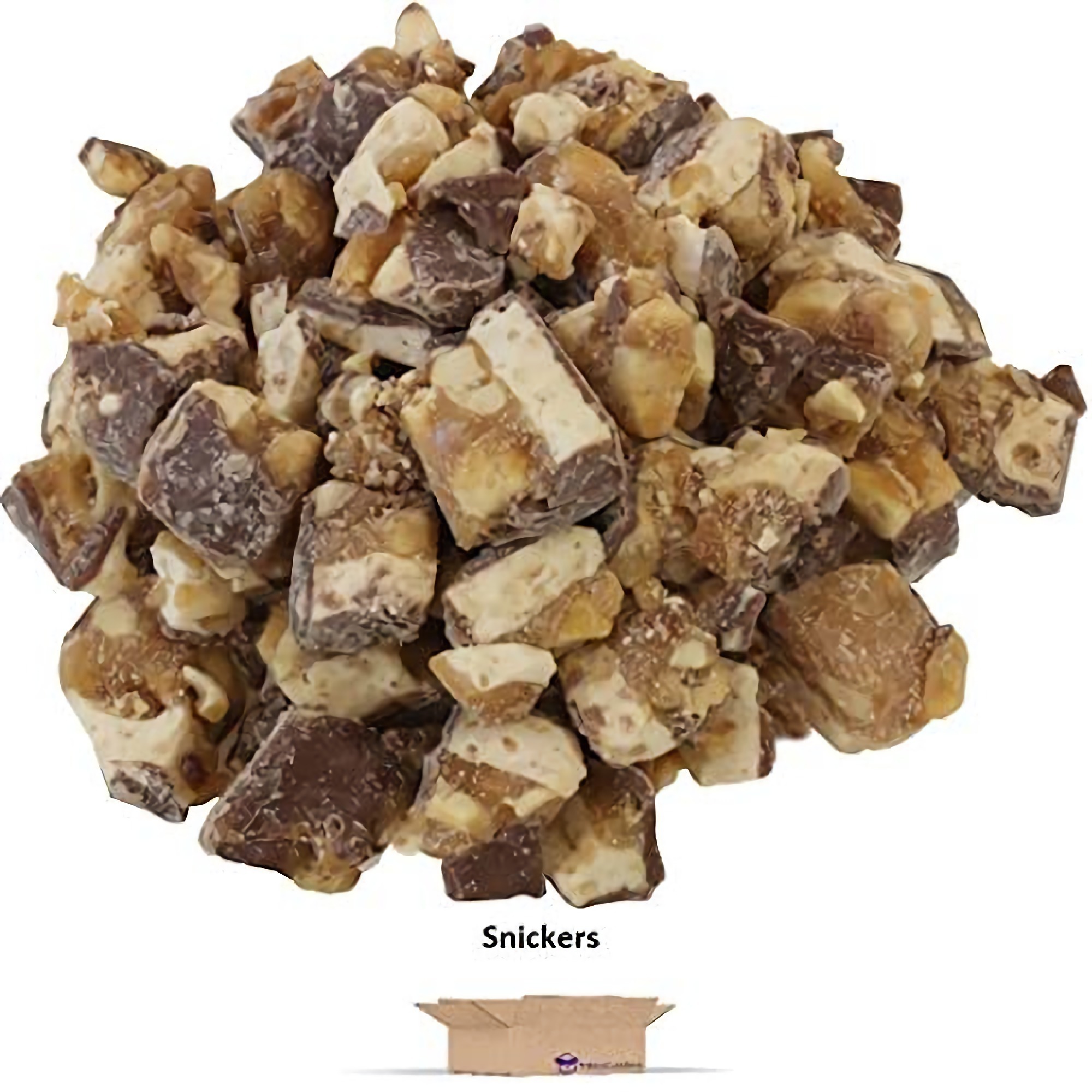 Ice Cream Topping by T.R. Toppers | 5 Pound Bulk Bag (Chocolate Caramel Nougat & Peanuts) 3