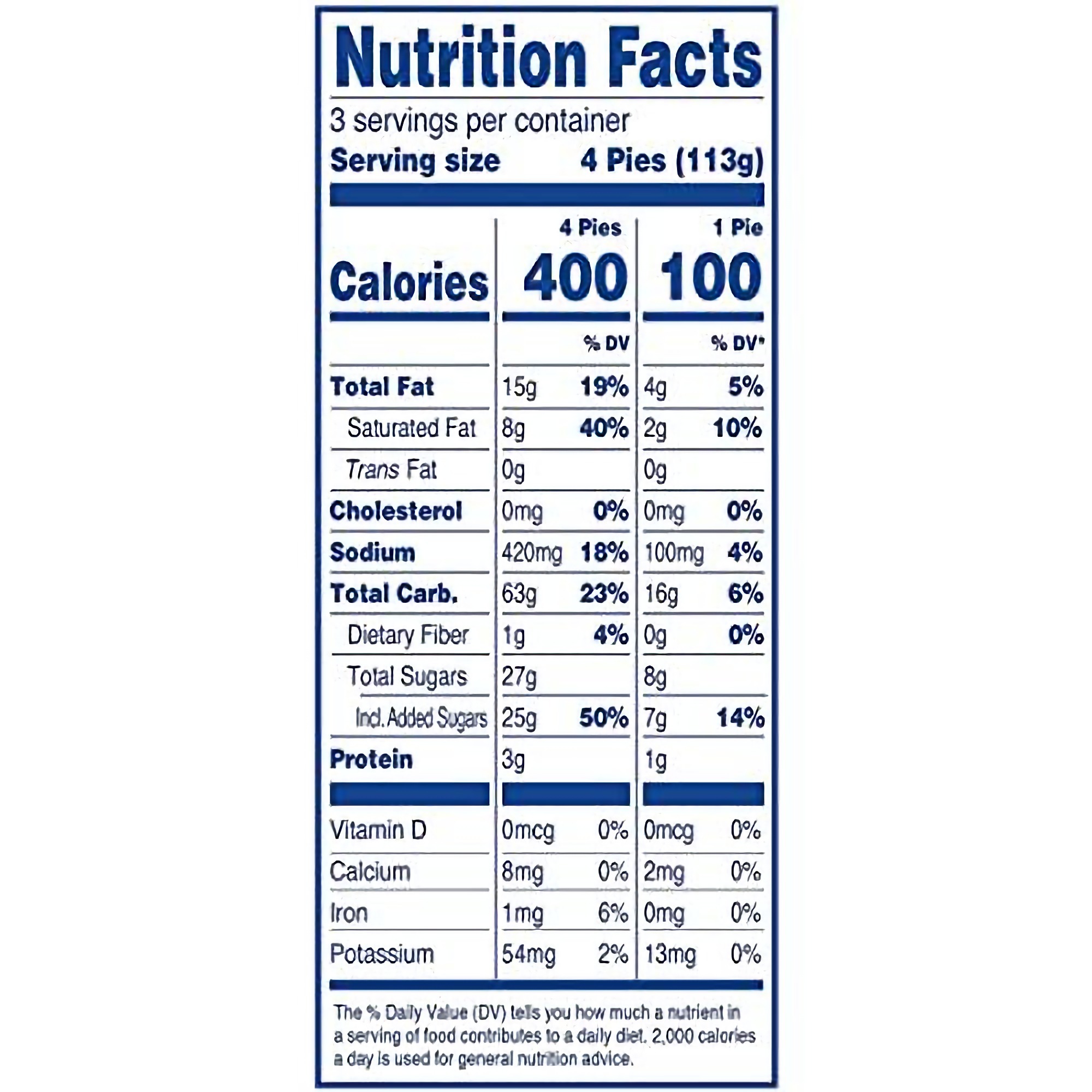 Hostess Snack Size 100 Calorie Mini Fruit Pies | 12 Count Box | Cherry | Pack of 3 5