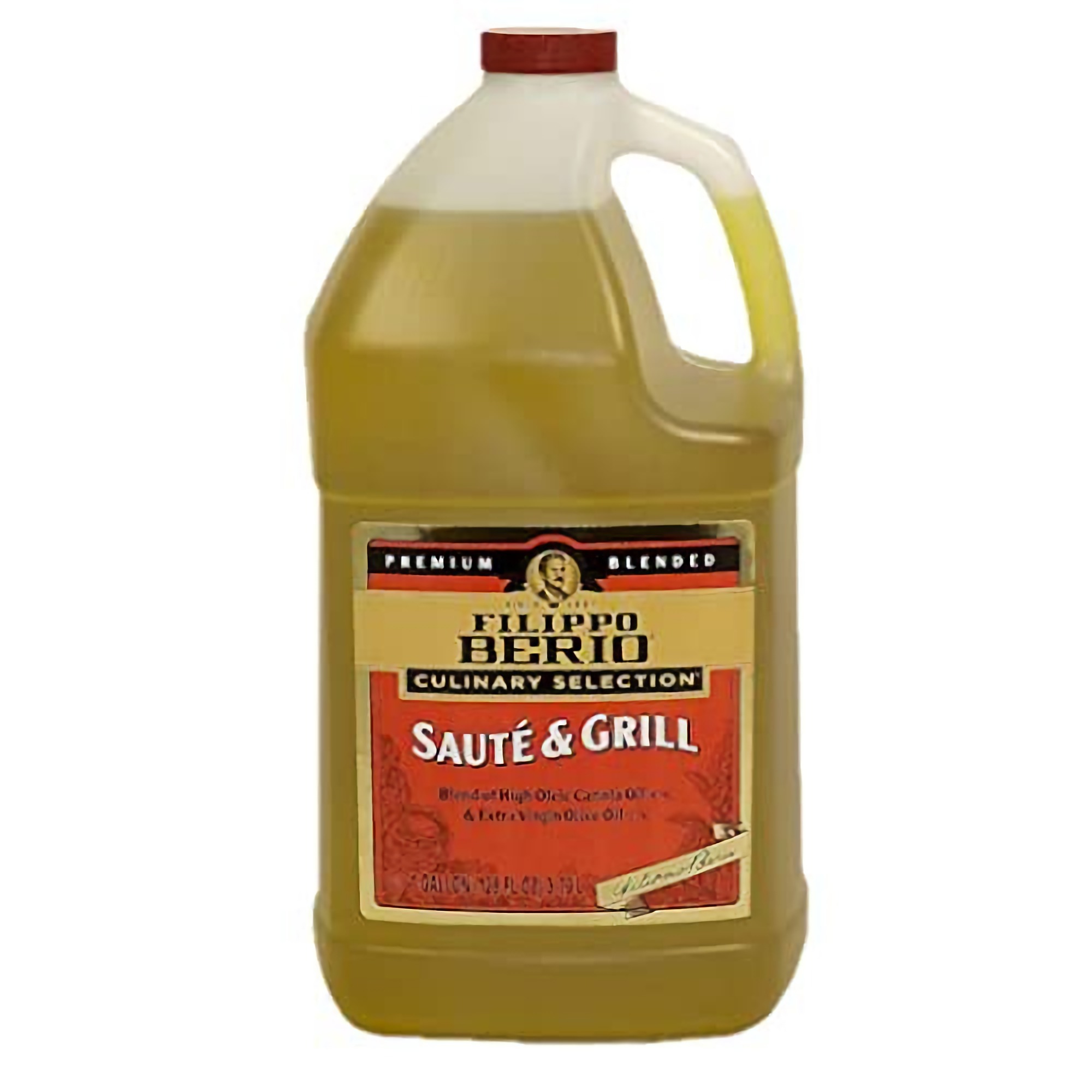 Saute & Grill 80/20 Canola Oil & Extra Virgin Olive Oil Blend by Filippo | 1 Gallon Jug