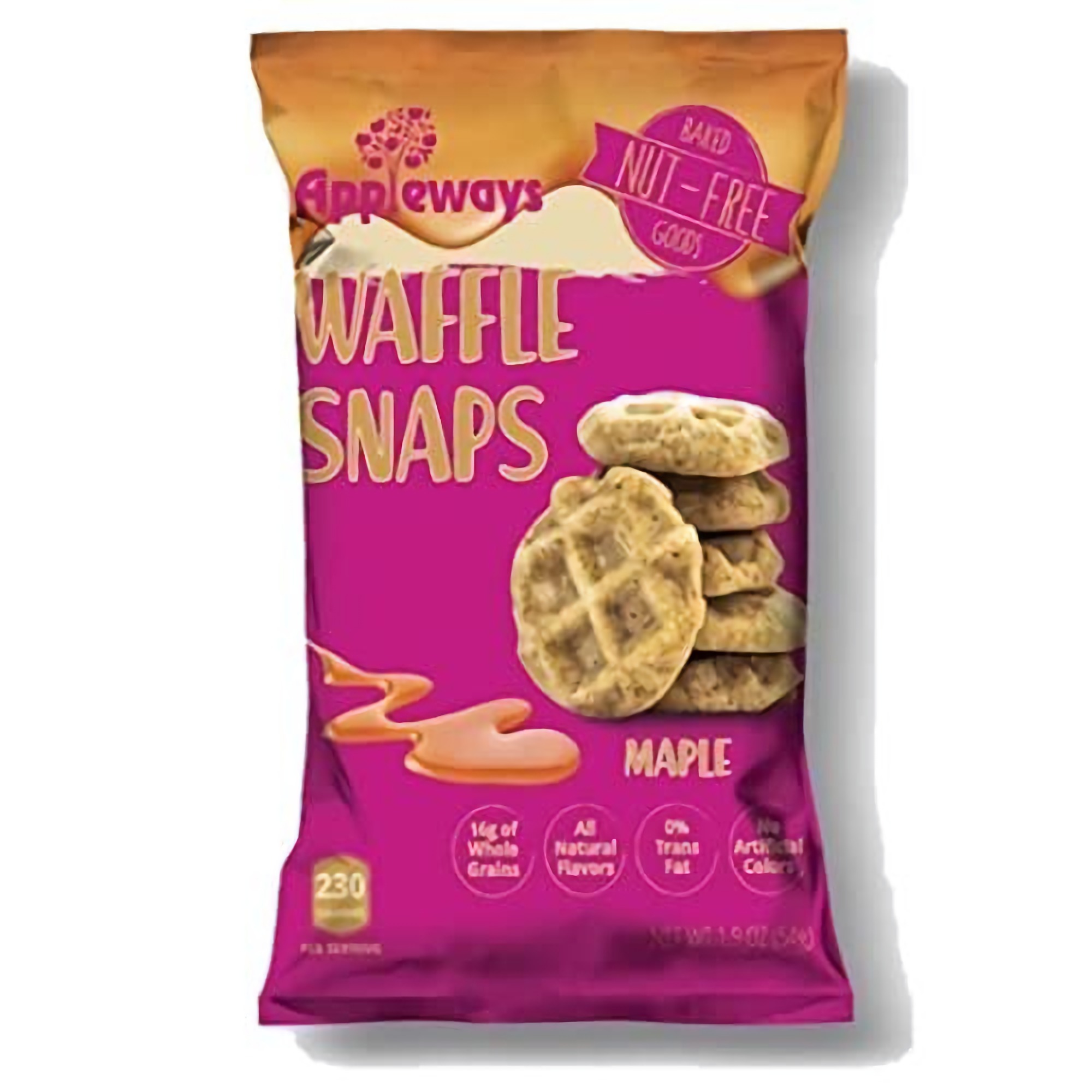 Maple Waffle Snaps | 1.9 Oz Bag | Pack of 15 2