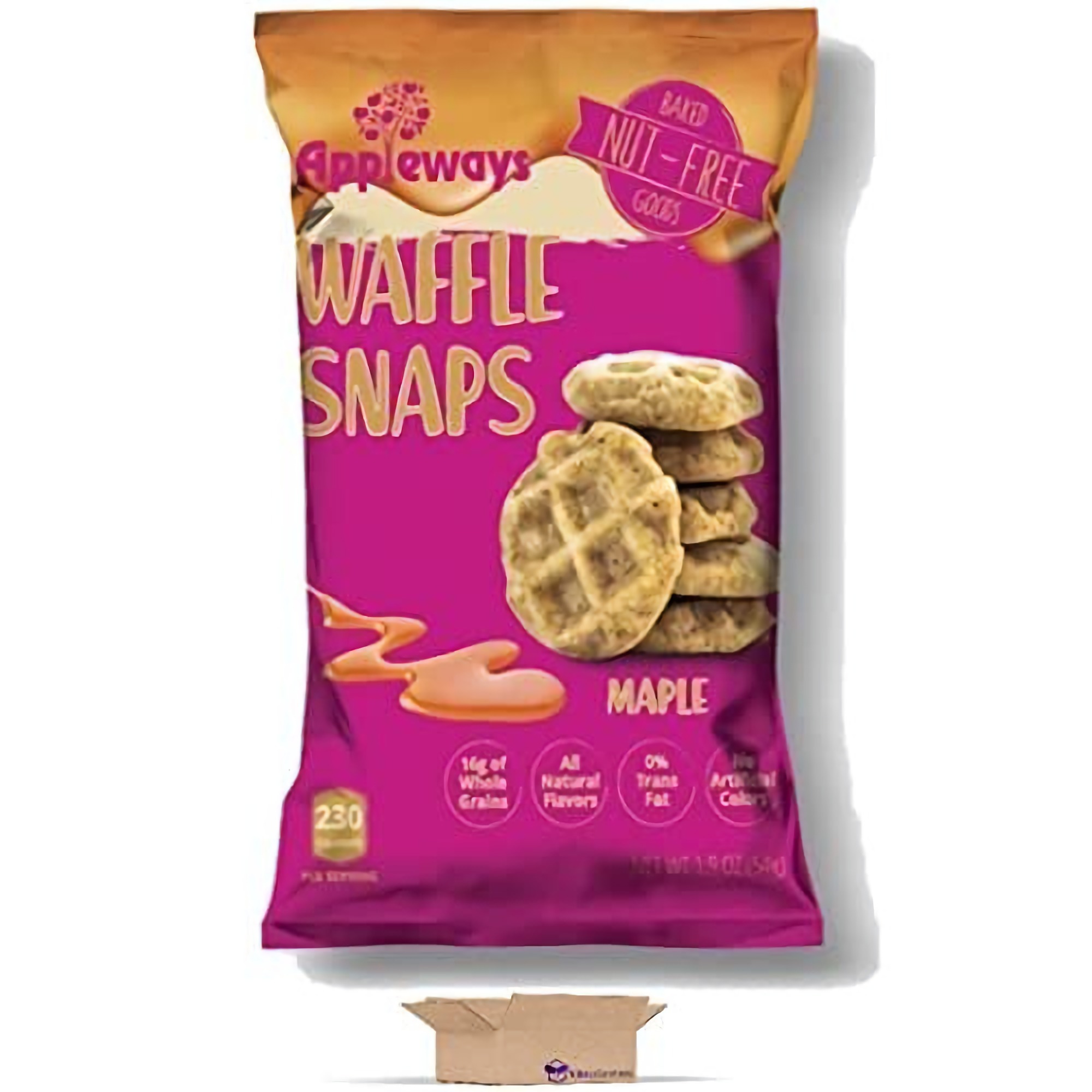Maple Waffle Snaps | 1.9 Oz Bag | Pack of 15 4