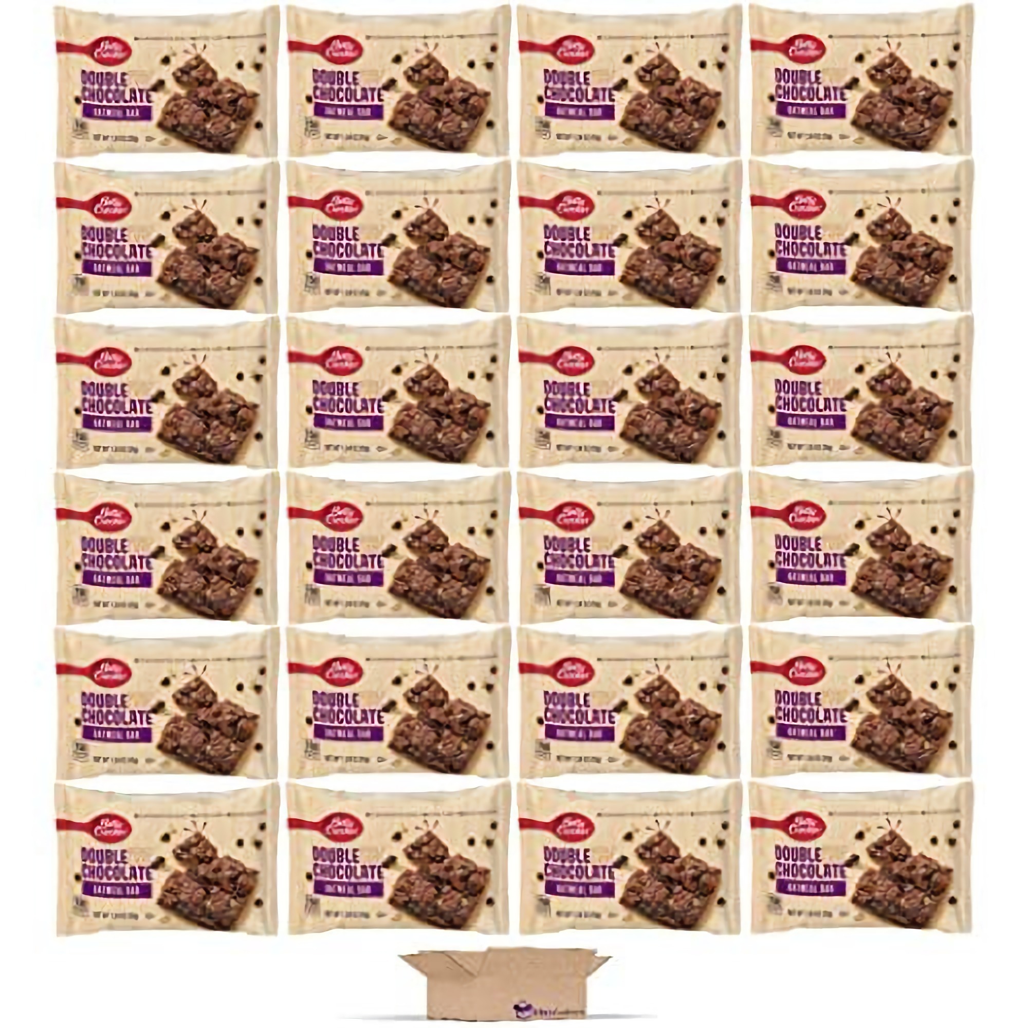 Betty Crocker Double Chocolate Oatmeal Bar, School Snacks, | 24 Bars 3