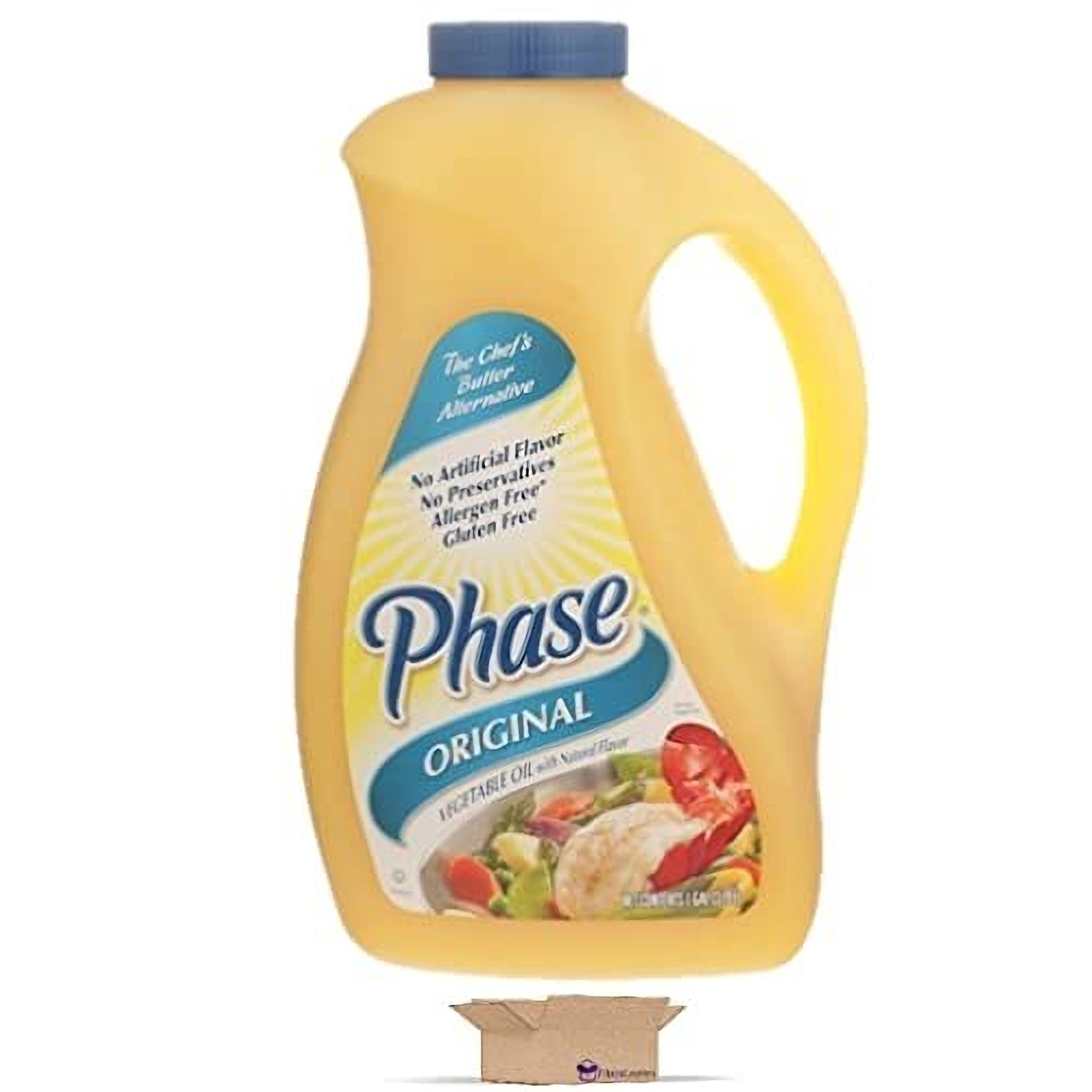 Allergen Free Vegetable Oil with Natural Flavor by Phase | 1 Gallon Jug (Original) 3
